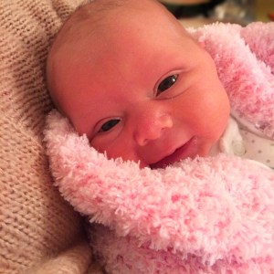 Squidgybaby at 4 days old