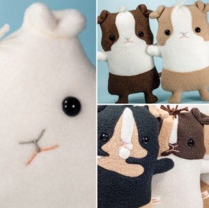 The flattest piggy plushies.