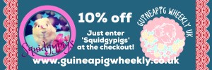 10% off at www.GuineaPigWheekly.co.uk