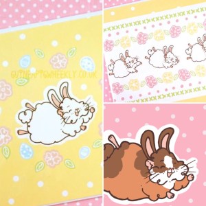 Guinea Pig Wheekly Easter Cards